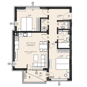 2 bedroom Malinova dolina, Sofia 4