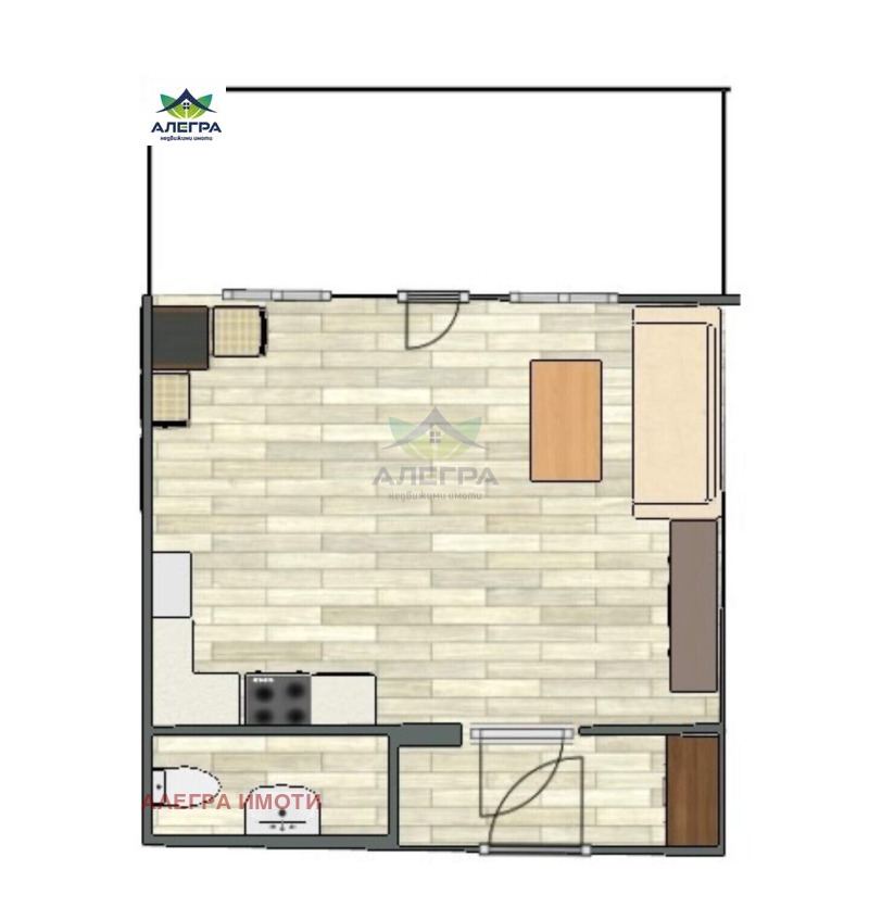 Продава  1-стаен град Пазарджик , Промишлена зона , 42 кв.м | 97203917 - изображение [2]
