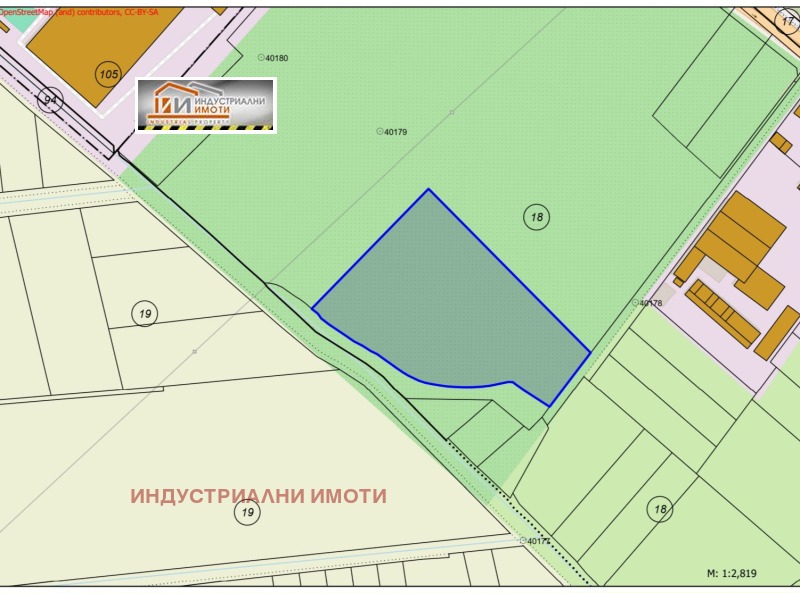 Продава ПАРЦЕЛ, гр. Пловдив, Индустриална зона - Север