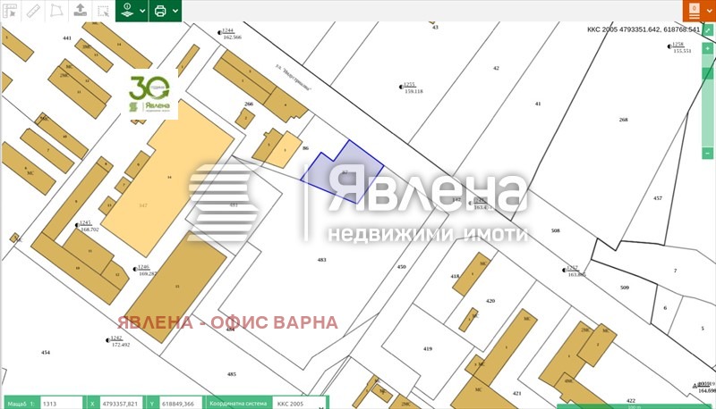 Продава ПАРЦЕЛ, гр. Шумен, Промишлена зона