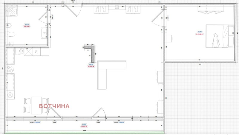 Продается  1 спальня Варна , к.к. Чайка , 129 кв.м | 20999000 - изображение [12]