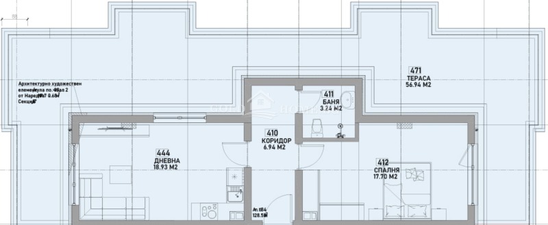 Продава 2-СТАЕН, гр. Пловдив, Беломорски, снимка 2 - Апартаменти - 53072009