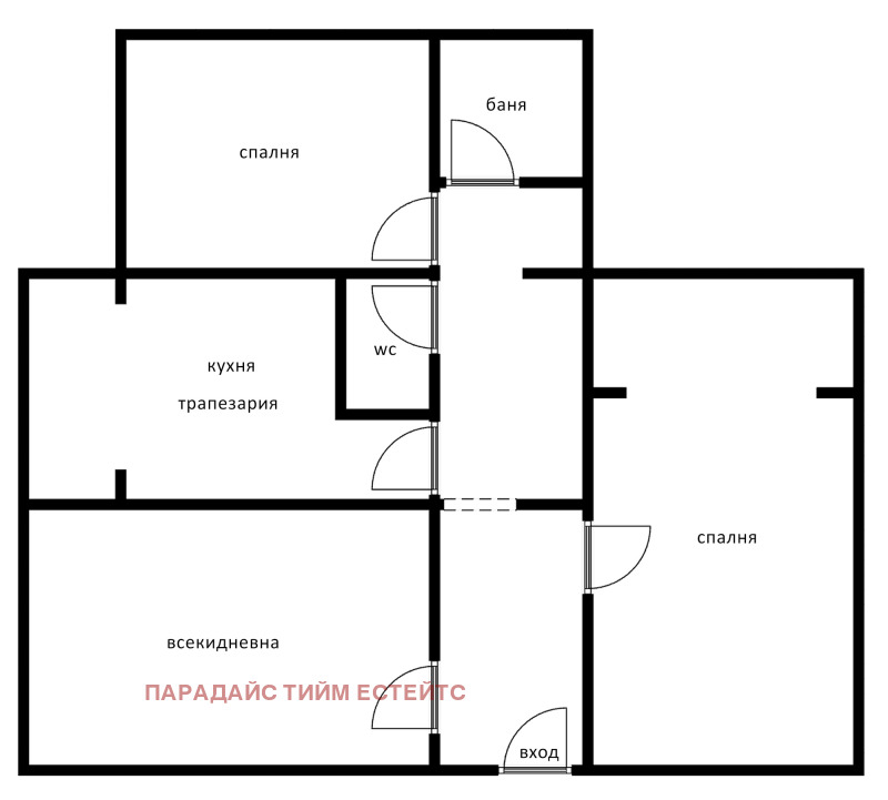 Продава 3-СТАЕН, гр. София, Стрелбище
