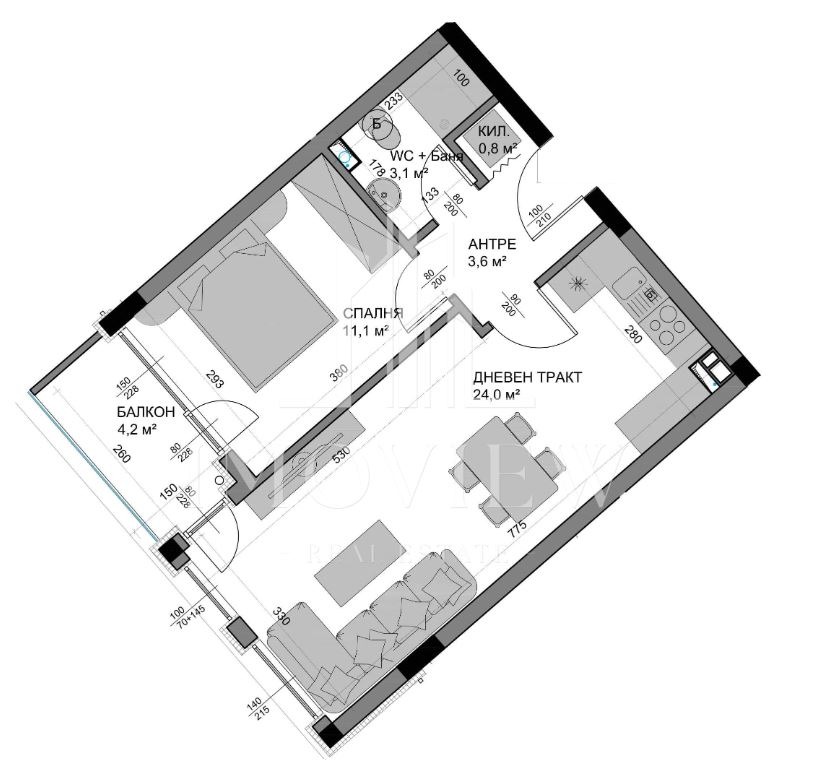 Продава 2-СТАЕН, гр. Варна, Владислав Варненчик 1, снимка 3 - Апартаменти - 53633240