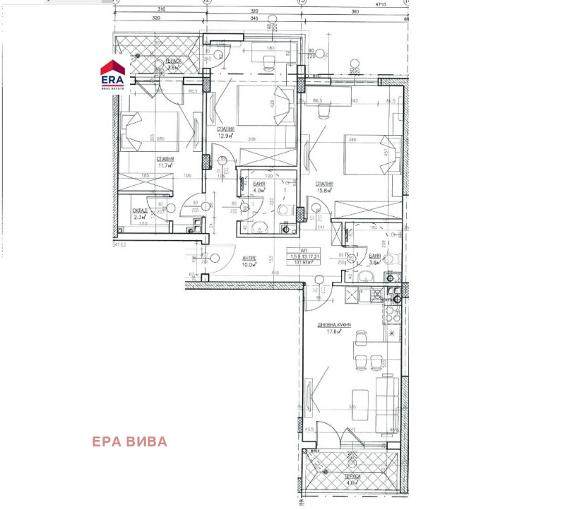 Продава 4-СТАЕН, гр. София, Левски Г, снимка 2 - Апартаменти - 53496122