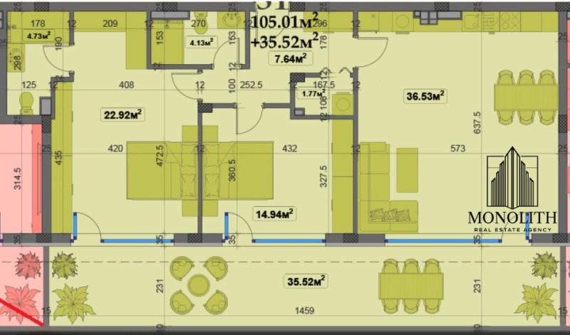 Продава  3-стаен град Варна , к.к. Св.Св. Константин и Елена , 175 кв.м | 48114793 - изображение [2]