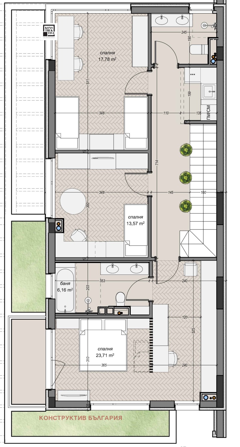 Продава КЪЩА, гр. София, с. Герман, снимка 8 - Къщи - 53019755