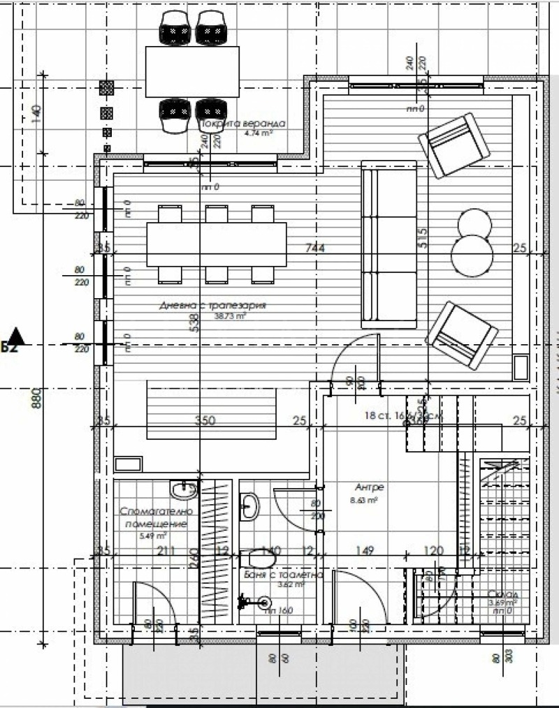 Продава КЪЩА, с. Войводиново, област Пловдив, снимка 2 - Къщи - 53444408