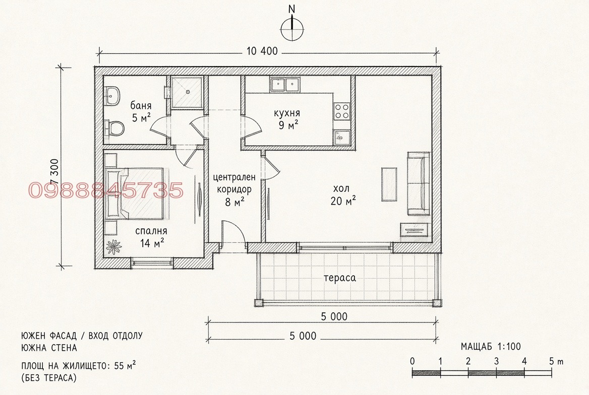 Продава 2-СТАЕН, гр. Силистра, Митница, снимка 2 - Апартаменти - 56364706
