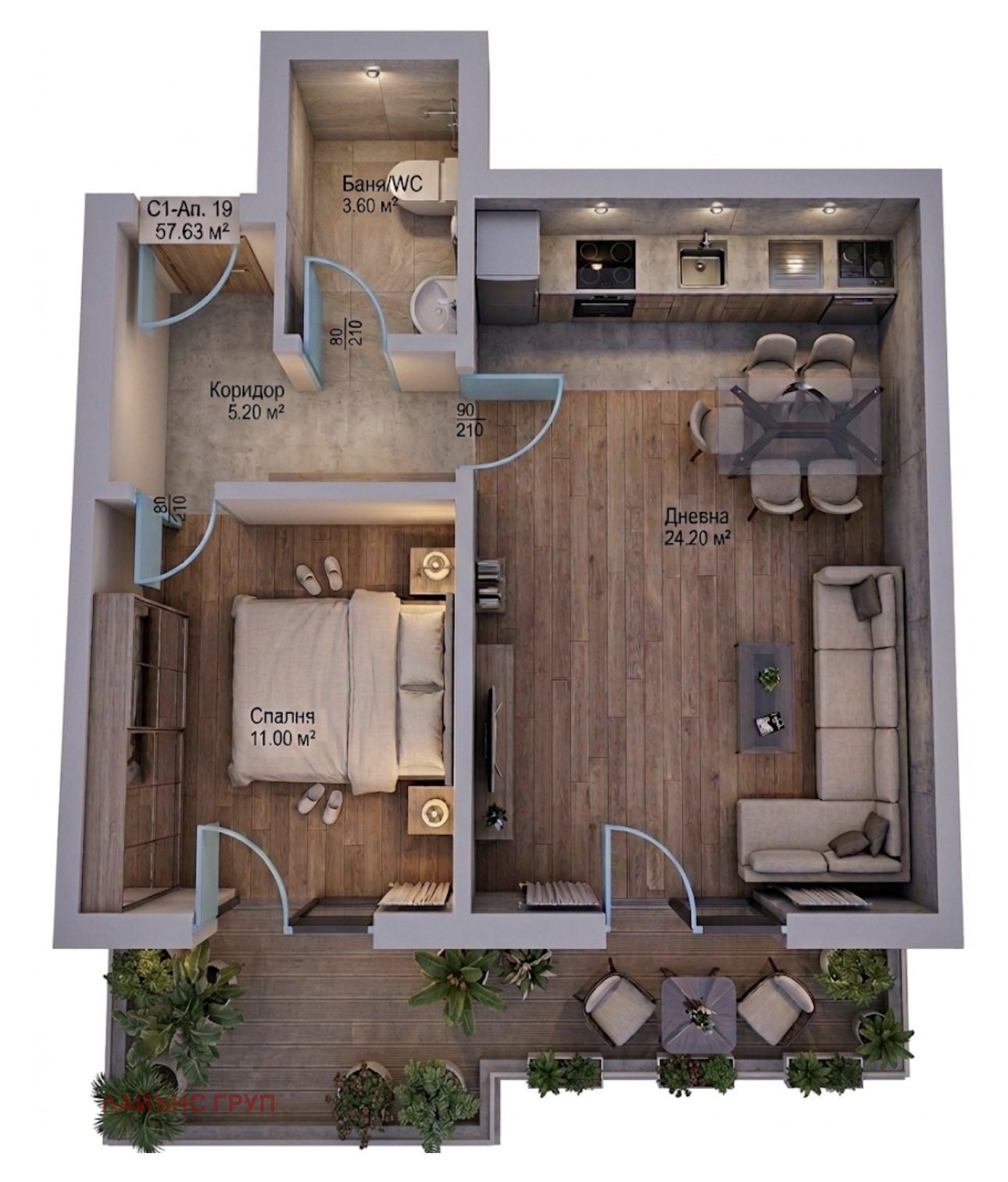 Продава 2-СТАЕН, гр. Варна, Възраждане 3, снимка 2 - Апартаменти - 53869459