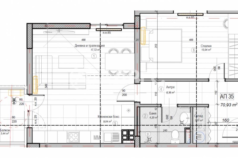 Продава 2-СТАЕН, гр. София, Слатина, снимка 4 - Апартаменти - 52872488
