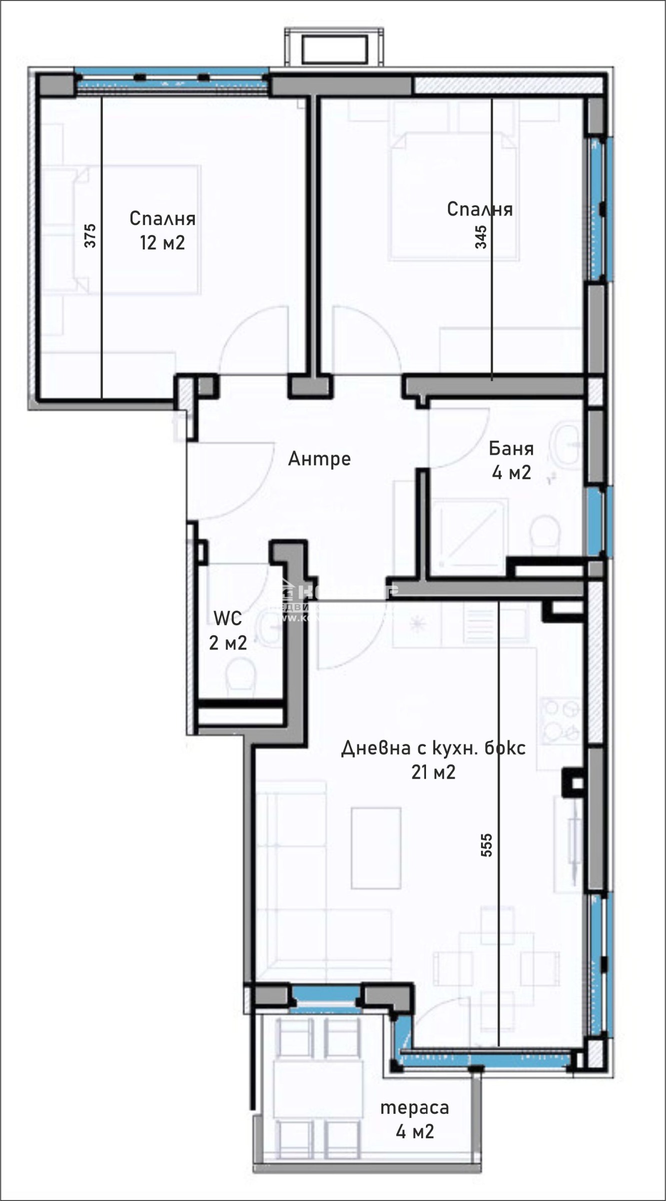 Продава 3-СТАЕН, гр. Пловдив, Въстанически, снимка 2 - Апартаменти - 49956010