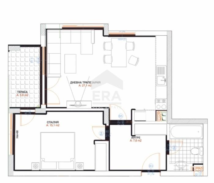 Продава 2-СТАЕН, гр. София, Симеоново, снимка 8 - Апартаменти - 53868860