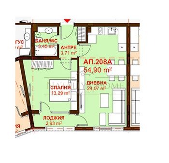 Продава 2-СТАЕН, гр. Бургас, Сарафово, снимка 7 - Апартаменти - 54377690