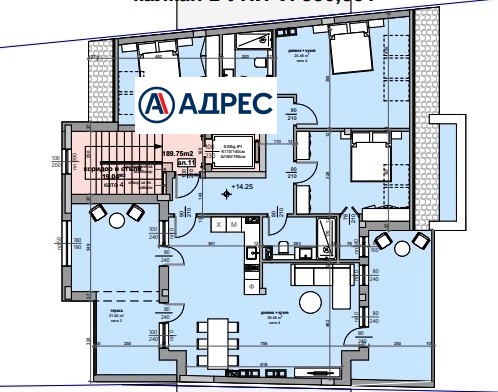 Продава МНОГОСТАЕН, гр. Стара Загора, Център, снимка 2 - Апартаменти - 53425024