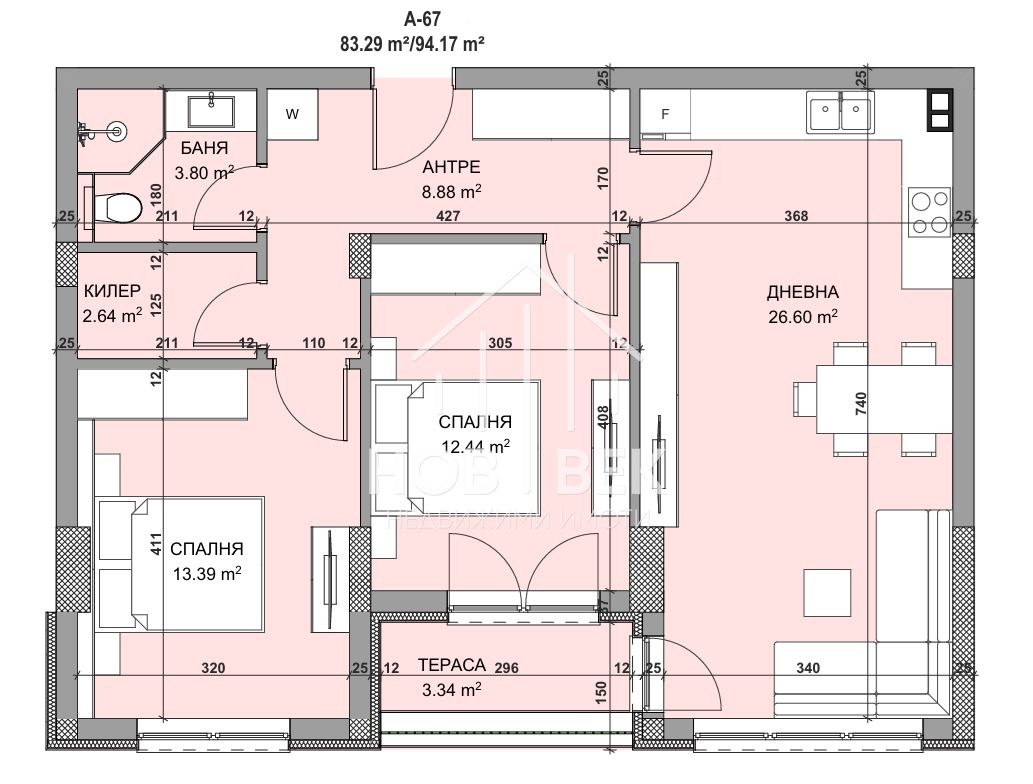 Продава 3-СТАЕН, гр. Варна, Владислав Варненчик 1, снимка 3 - Апартаменти - 53959860