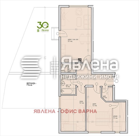 Продава 3-СТАЕН, гр. Варна, Виница, снимка 17 - Апартаменти - 55580509