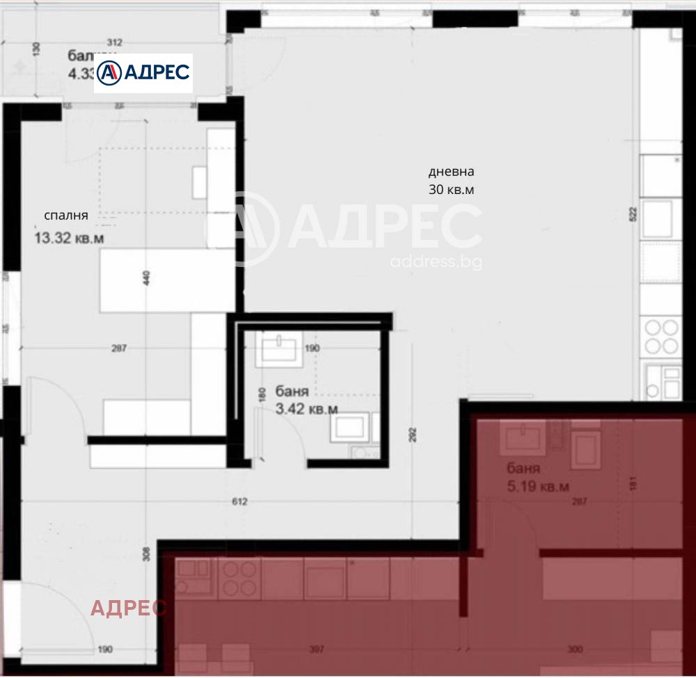 Продава 2-СТАЕН, гр. Варна, Цветен квартал, снимка 5 - Апартаменти - 54074845