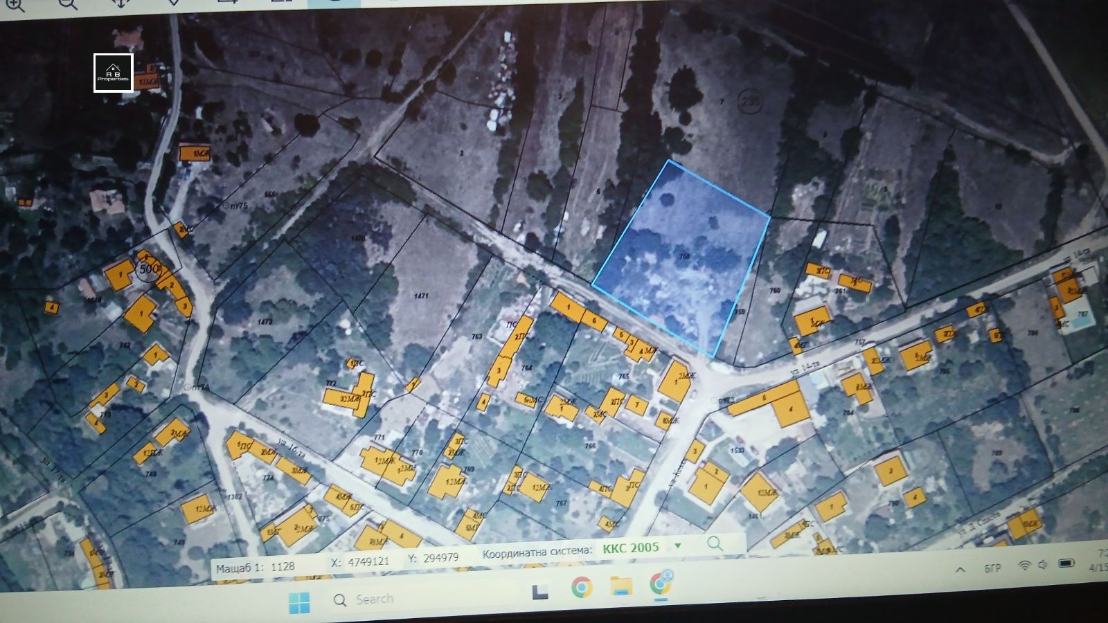 Продава ПАРЦЕЛ, с. Алдомировци, област София област, снимка 5 - Парцели - 54207296