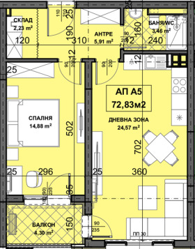 2-стаен град Пловдив, Остромила 2