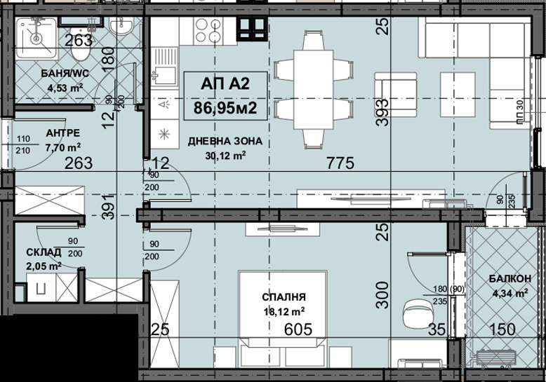 Продава  2-стаен град Пловдив , Остромила , 72 кв.м | 21339958 - изображение [6]