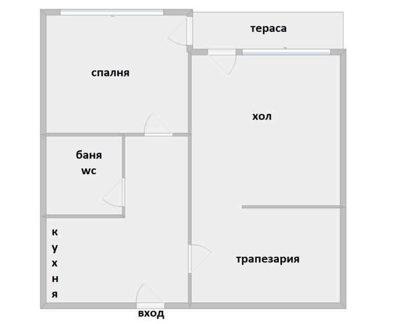 À venda  1 quarto Sofia , Darvenica , 50 m² | 22235636 - imagem [2]
