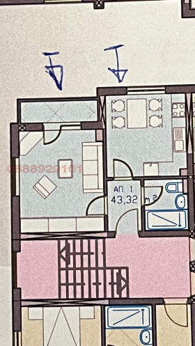 1-СТАЕН, 43 m2