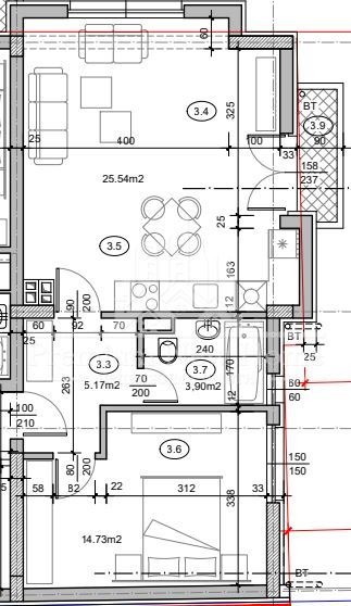 For Sale  1 bedroom Sofia , Tsentar , 96 sq.m | 74503161 - image [3]