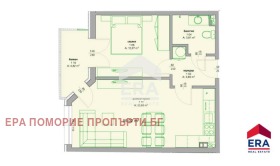 1 dormitorio Pomorie, región Burgas 2