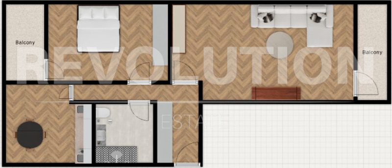 Продава 2-СТАЕН, гр. София, Банишора, снимка 6 - Апартаменти - 52440450