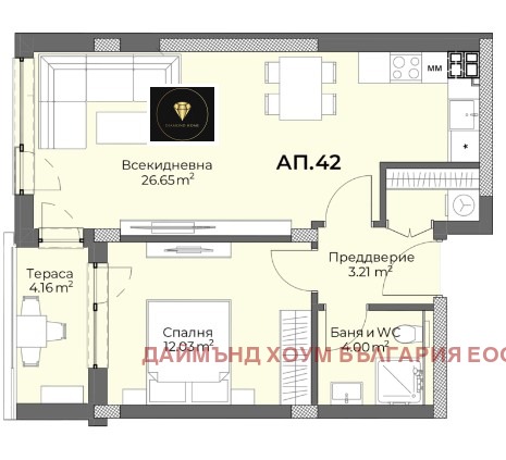 Продава 3-СТАЕН, гр. Пловдив, Христо Смирненски, снимка 3 - Aпартаменти - 48517618