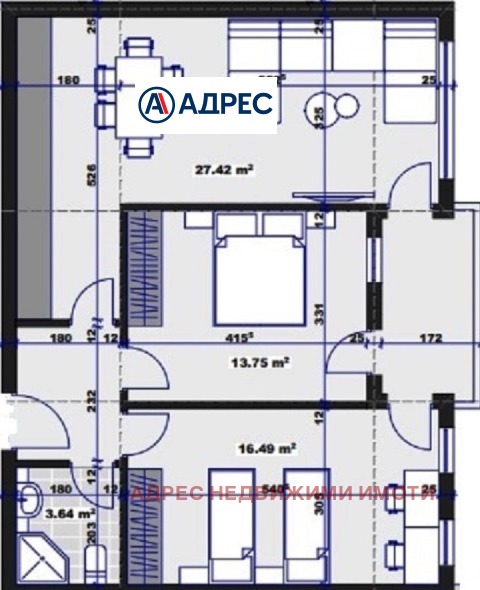 Продава 3-СТАЕН, гр. Стара Загора, Три чучура - север, снимка 2 - Апартаменти - 52799344