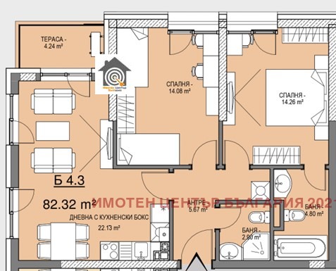 Продава 3-СТАЕН, гр. София, Малинова долина, снимка 2 - Апартаменти - 56463182