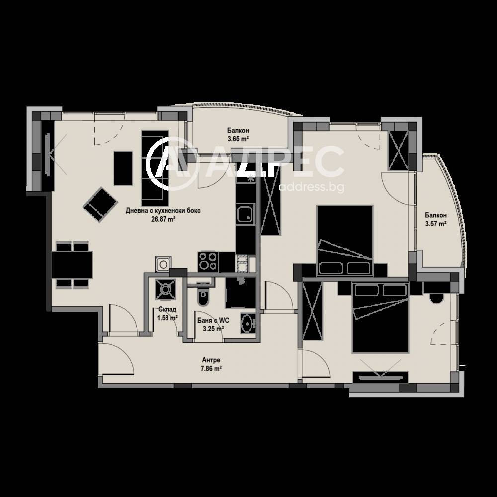 Продава 3-СТАЕН, гр. София, Витоша, снимка 4 - Апартаменти - 54251177