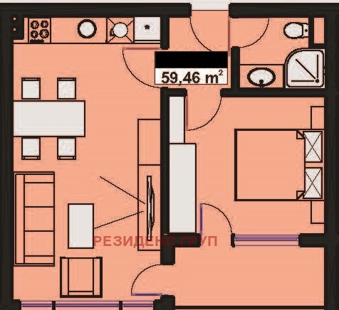 Продава 2-СТАЕН, гр. Поморие, област Бургас, снимка 14 - Апартаменти - 53869857