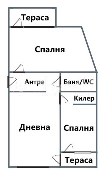 En venta  2 dormitorios Varna , Asparujovo , 107 metros cuadrados | 47137955 - imagen [7]