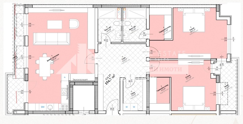 Na prodej  2 ložnice Plovdiv , Ostromila , 176 m2 | 70340187 - obraz [7]