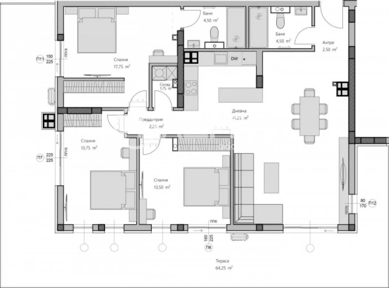 Til salgs  3+ soverom Plovdiv , Hristo Smirnenski , 199 kvm | 21362006