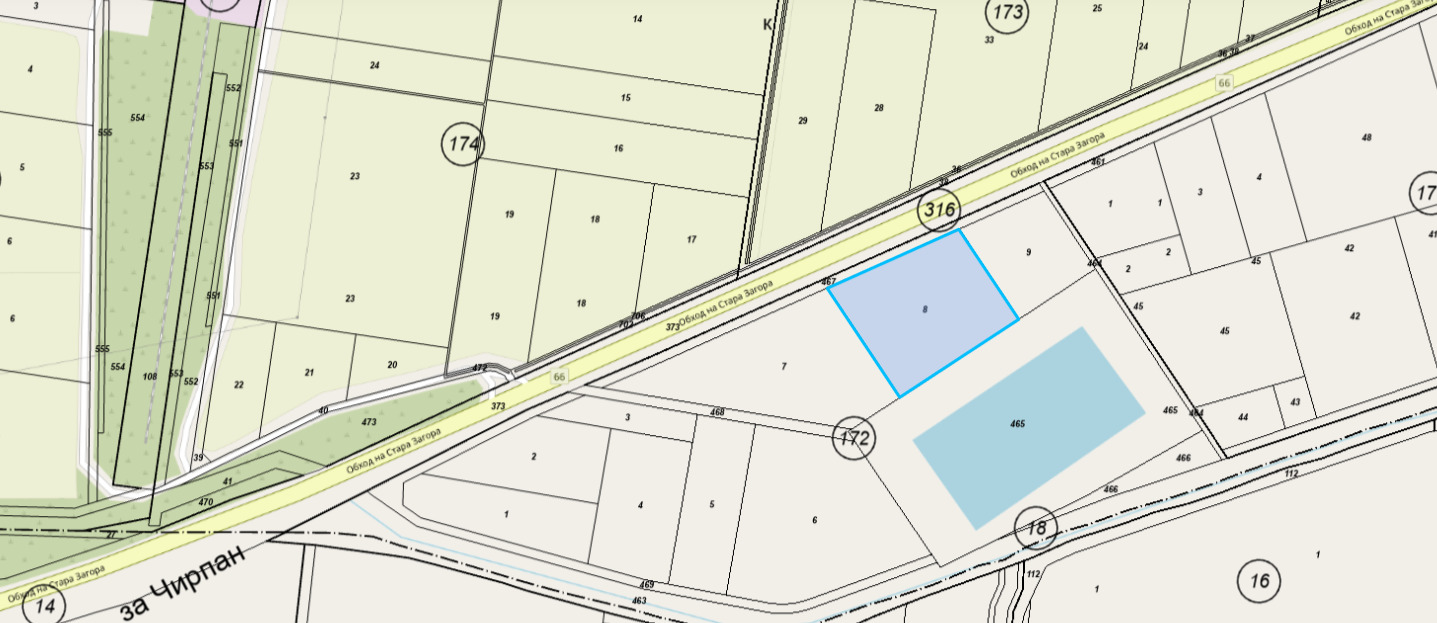 Продава ЗЕМЕДЕЛСКА ЗЕМЯ, гр. Стара Загора, област Стара Загора
