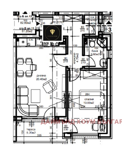 Продается  1 спальня Пловдив , Беломорски , 70 кв.м | 59342908 - изображение [2]