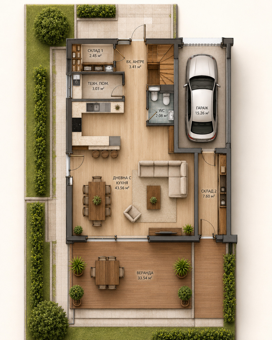 Продава КЪЩА, гр. София, с. Житен, снимка 11 - Къщи - 54412701