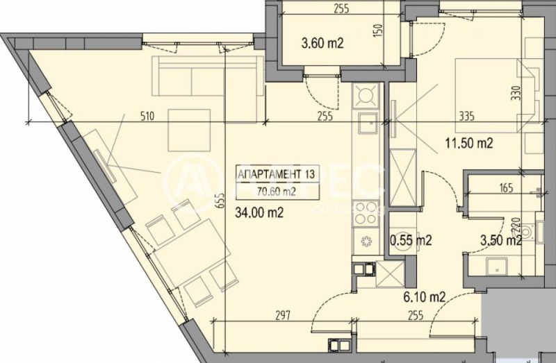 Продава 2-СТАЕН, гр. София, Сухата река, снимка 6 - Aпартаменти - 46808099