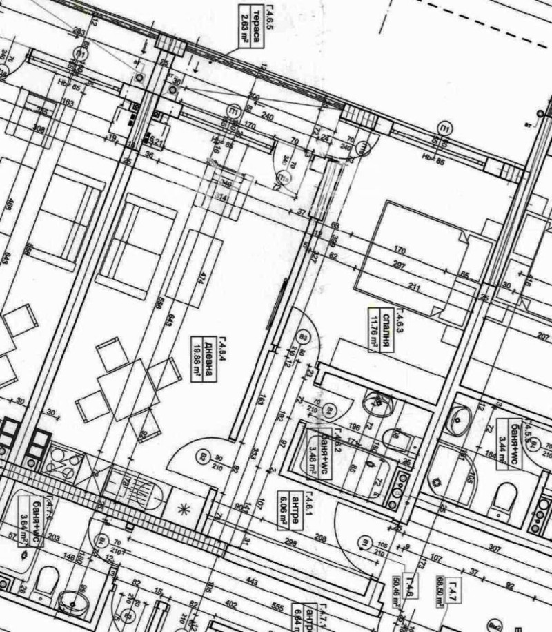 Na prodej  1 ložnice Sofia , Malinova dolina , 60 m2 | 73280911 - obraz [3]