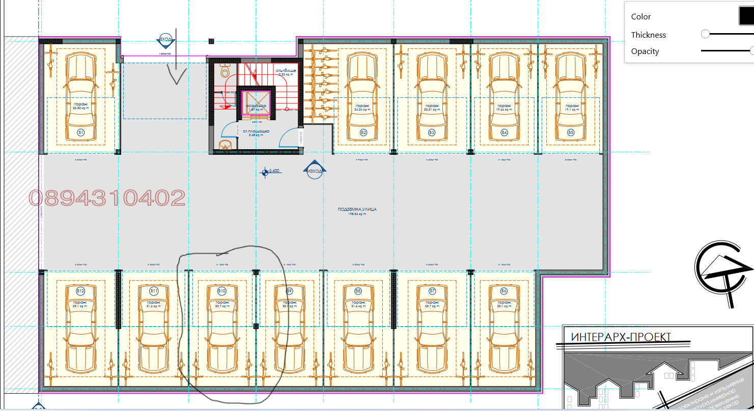 Продава ГАРАЖ, ПАРКОМЯСТО, гр. София, Витоша