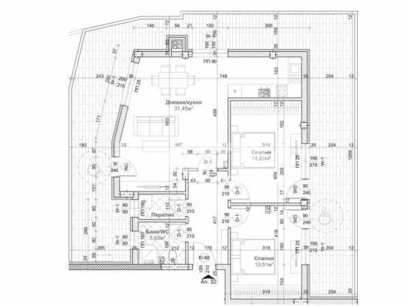 Продава 3-СТАЕН в град Варна, Левски 1 - 182 кв.м / 330 949 € » 647 279.98 лв., ИМОТЕКА