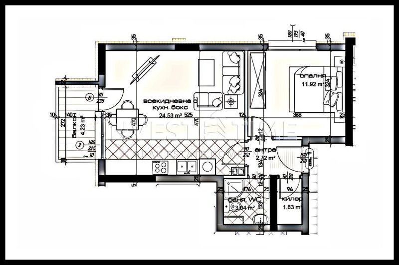 Продава 2-СТАЕН, гр. Варна, Младост 1, снимка 1 - Aпартаменти - 48628943