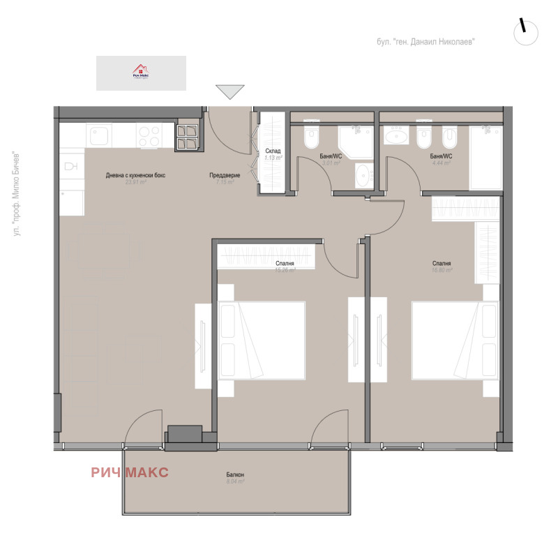 Продава 3-СТАЕН, гр. София, Оборище