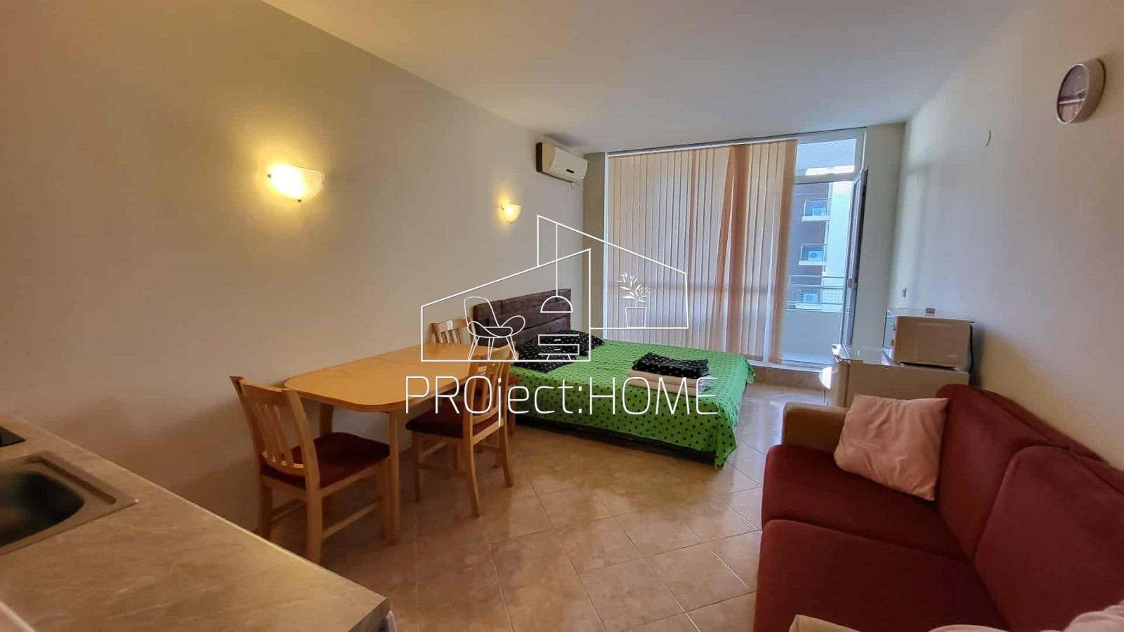 Продава 1-СТАЕН, к.к. Слънчев бряг, област Бургас, снимка 2 - Апартаменти - 54193488