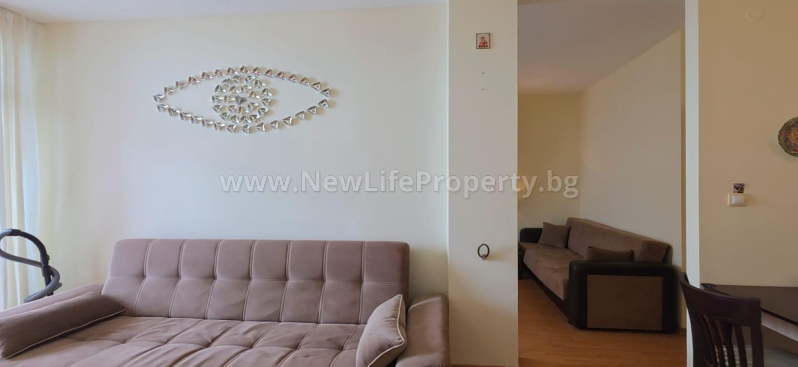 Продава 2-СТАЕН, гр. Свети Влас, област Бургас, снимка 3 - Апартаменти - 55217169