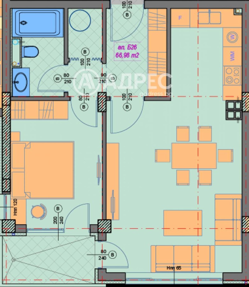 Продава 2-СТАЕН, гр. София, Манастирски ливади, снимка 2 - Апартаменти - 53028637